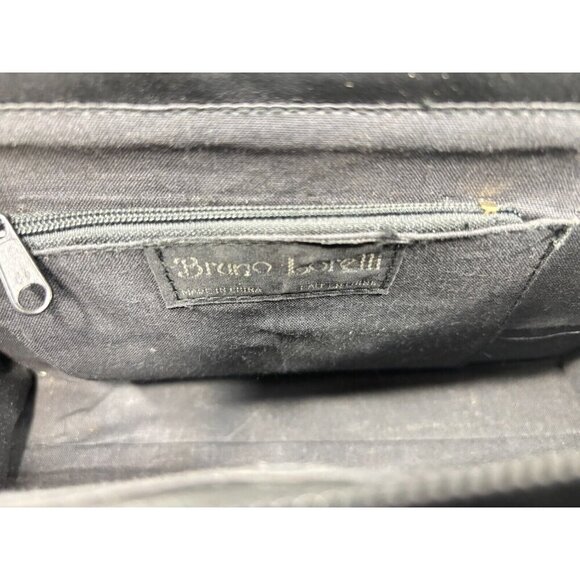 Bruno Lorelli Black Shoulder Purse with wallet - Picture 11 of 15